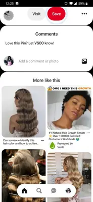 Pinterest android App screenshot 8